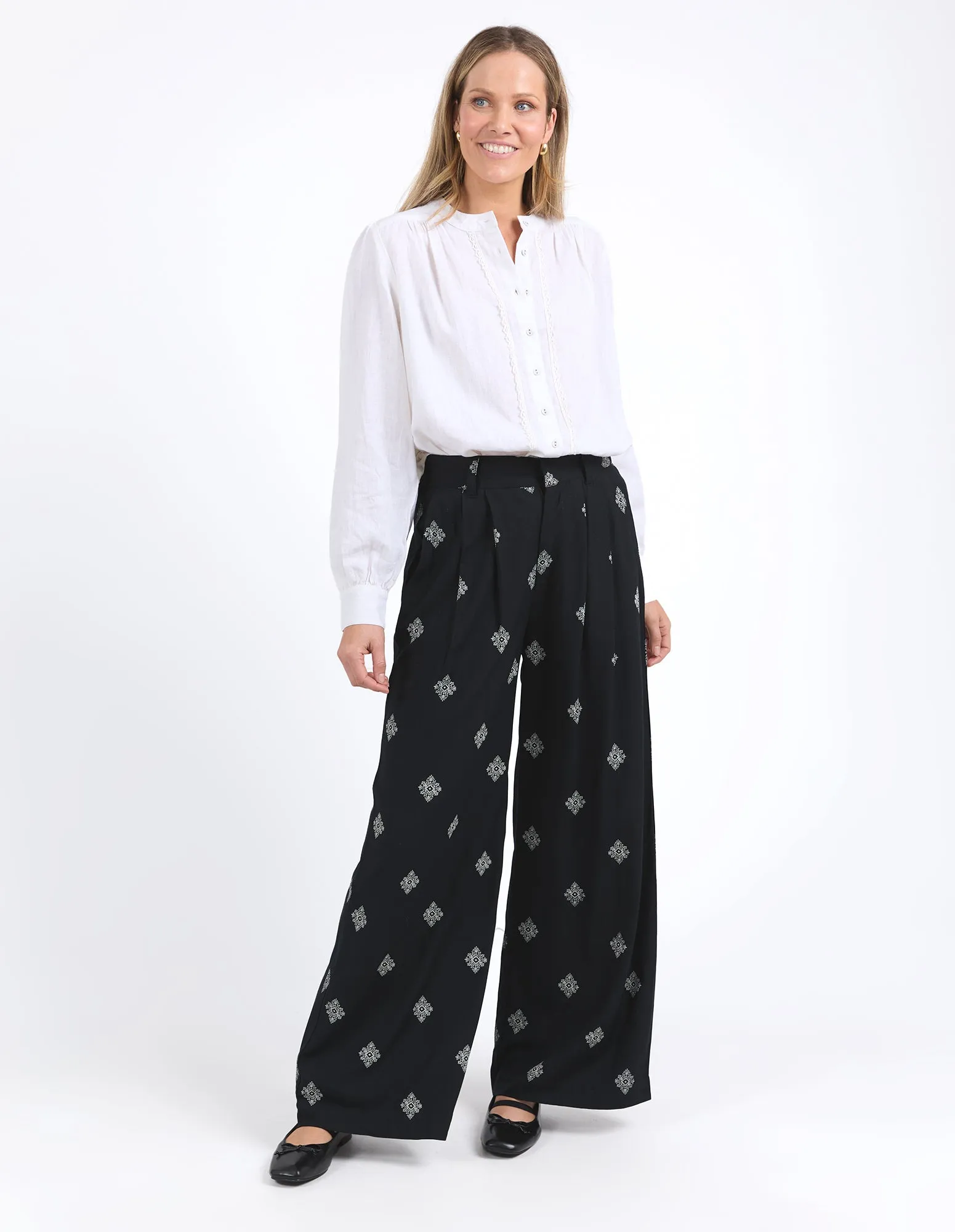 Elm Georgina Print Pant Georgina Pant sold by Shine On product image thumbnail 3