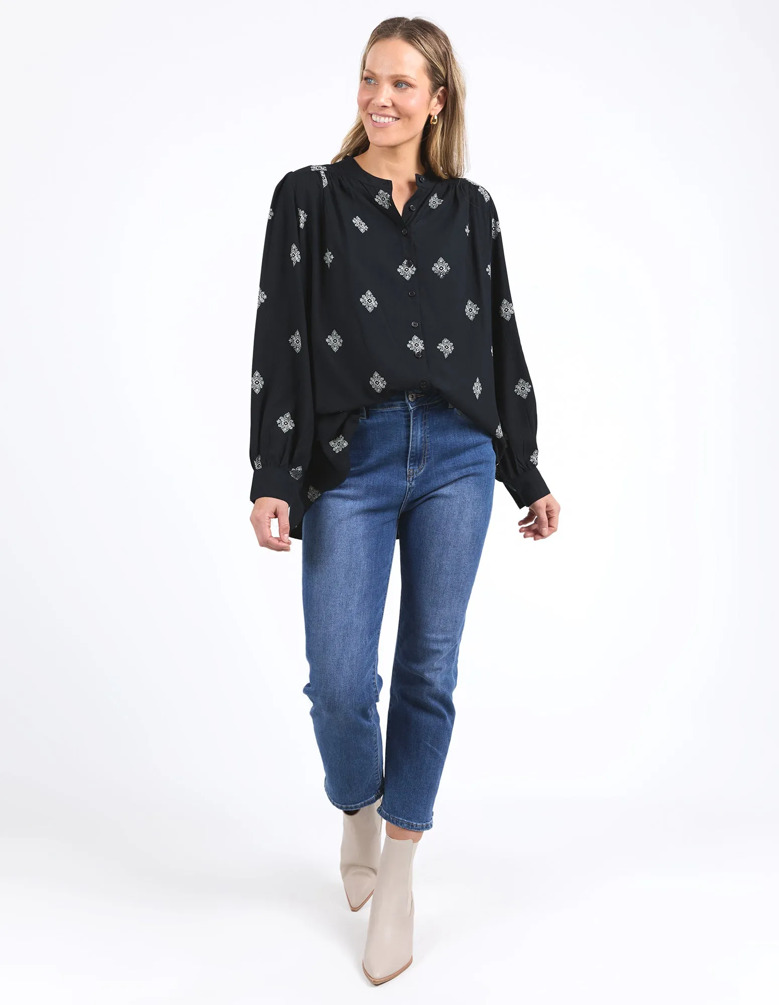 Elm Georgina Print Blouse Georgina Print sold by Shine On product image thumbnail 4