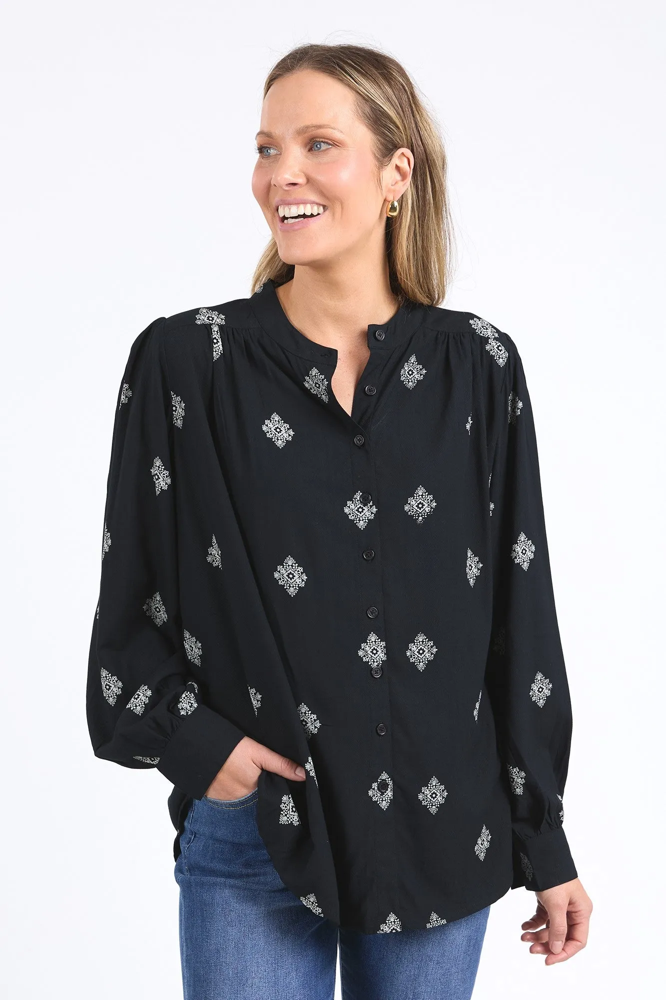 Elm Georgina Print Blouse Georgina Print sold by Shine On product image thumbnail 2