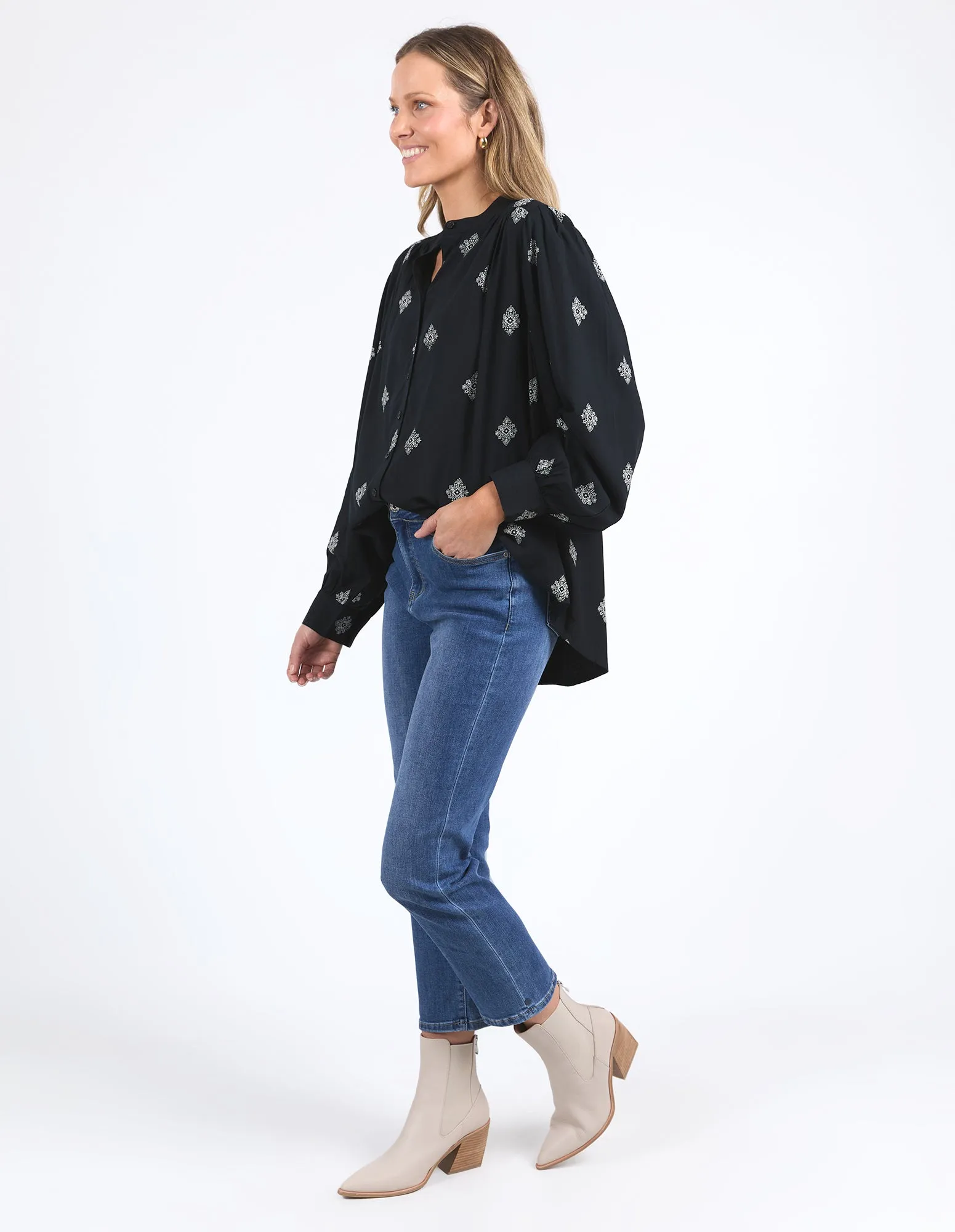 Elm Georgina Print Blouse Georgina Print sold by Shine On product image thumbnail 5
