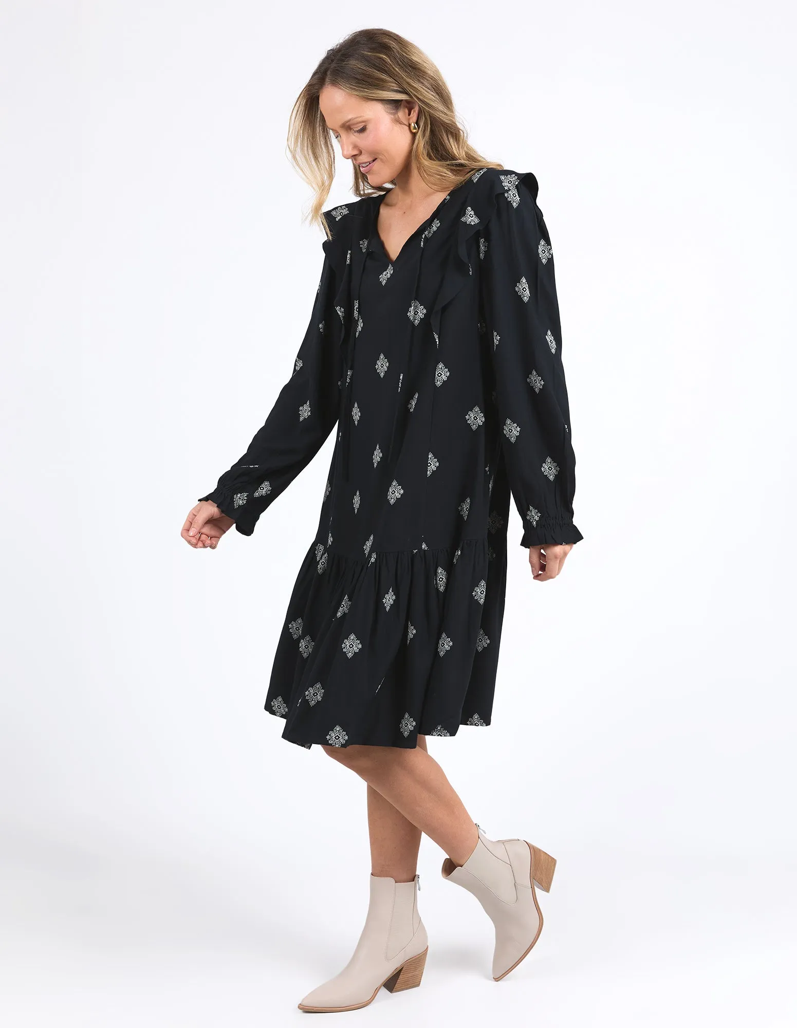 Elm Georgina Print Dress Georgina Print sold by Shine On product image thumbnail 5