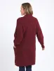 Elm Sylvie Longline Cardi Merlot sold by Shine On