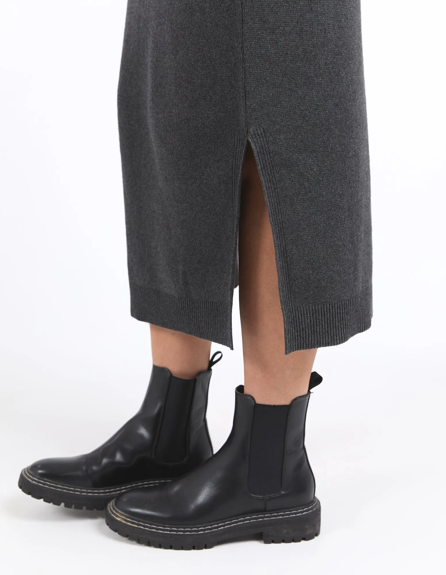 Elm Elodie Knit Skirt Charcoal sold by Shine On product image thumbnail 5