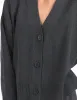 Elm Elodie Cardi Charcoal Marle sold by Shine On