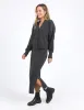 Elm Elodie Cardi Charcoal Marle sold by Shine On