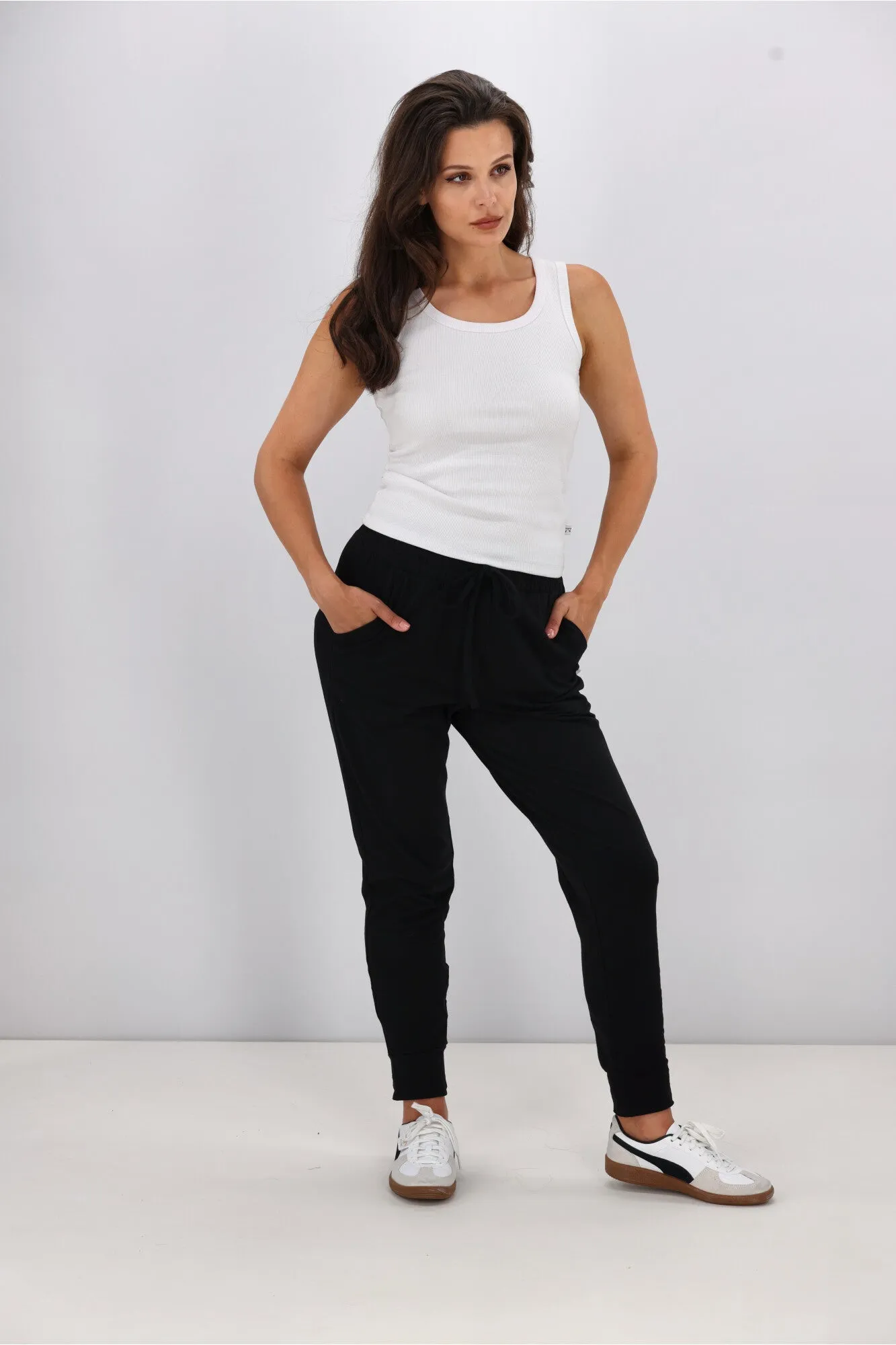 Shine On Essentials Full Length Jogger Black sold by Shine On