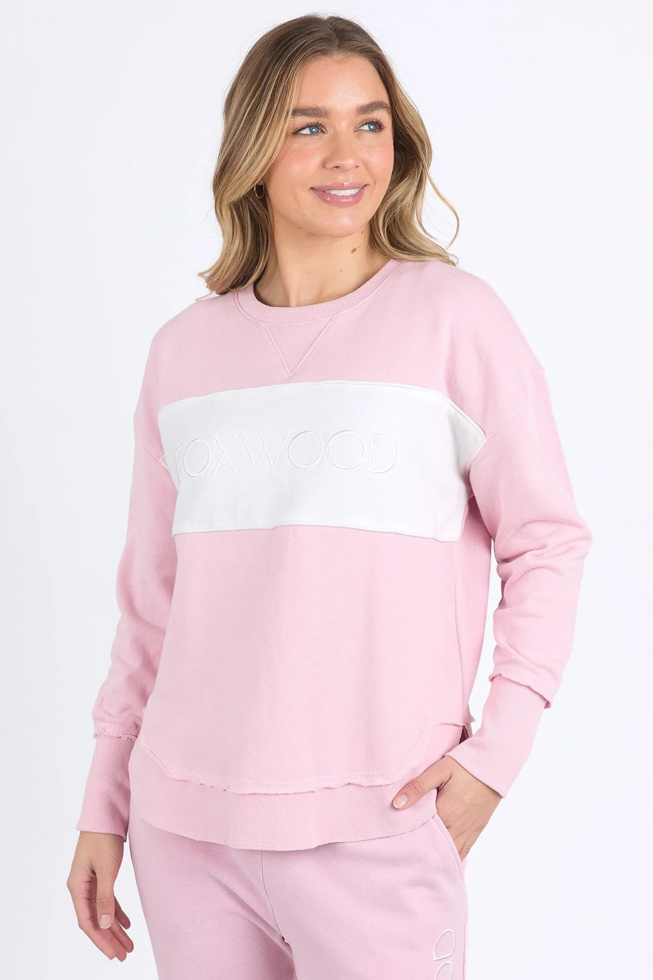 Foxwood Simplified Tonal Crew Blossom sold by Shine On product image thumbnail 2