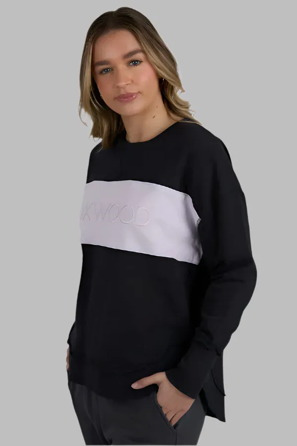 Foxwood Simplified Tonal Crew Coal sold by Shine On product image thumbnail 2