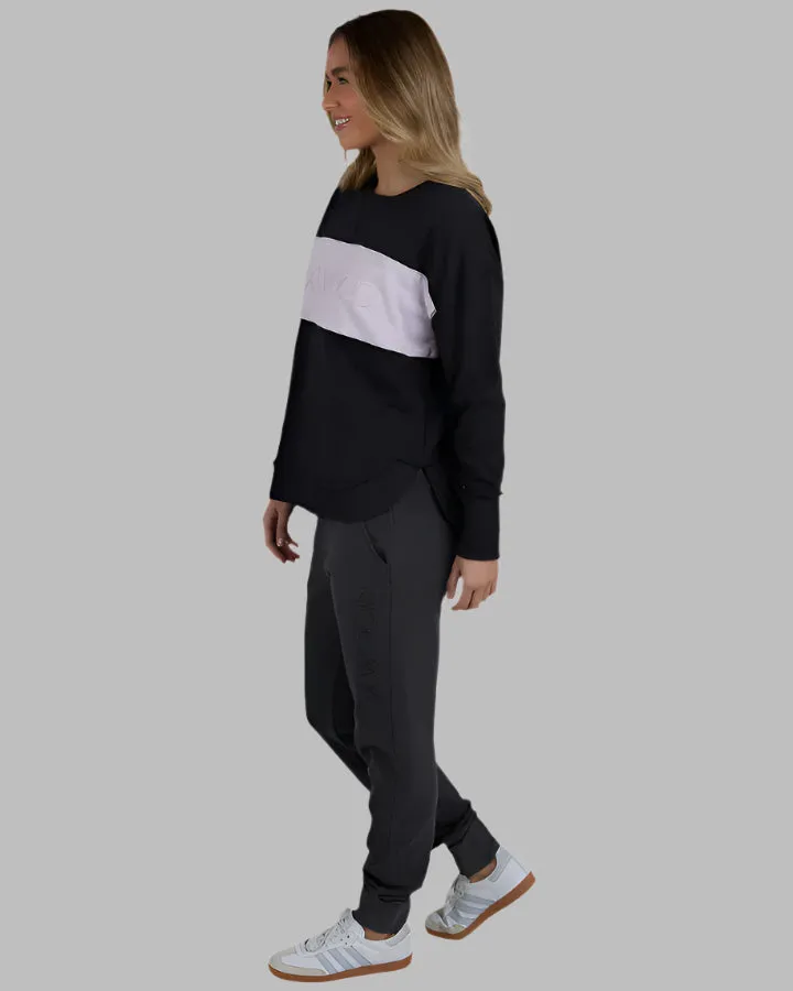 Foxwood Simplified Tonal Crew Coal sold by Shine On product image thumbnail 5