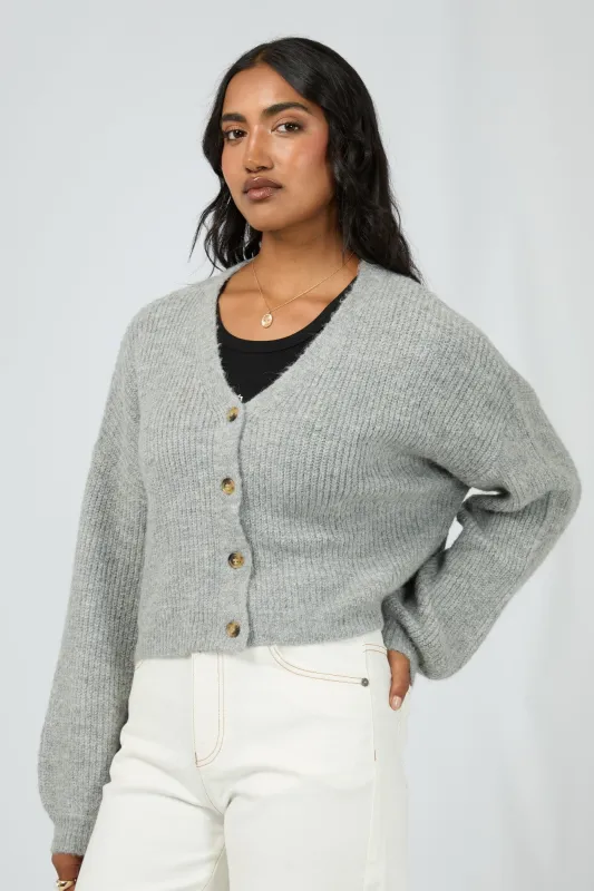 All About Eve Selena Knit Grey Marle sold by Shine On