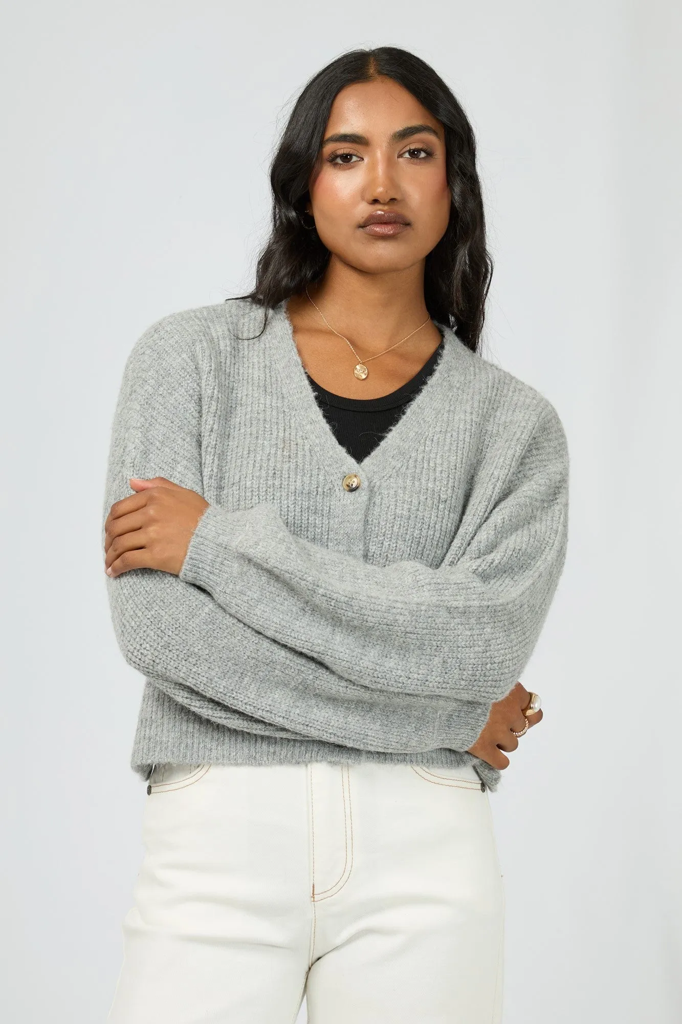 All About Eve Selena Knit Grey Marle sold by Shine On product image thumbnail 2