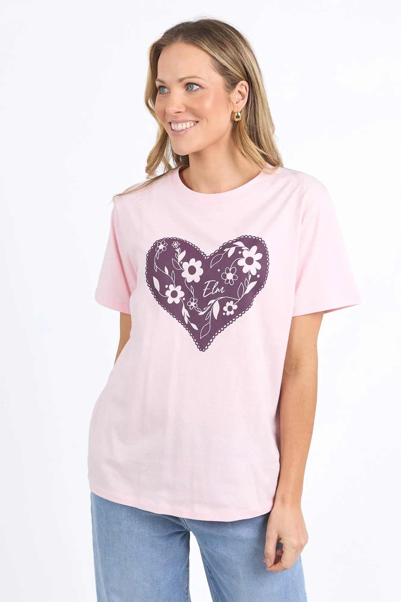 Elm Soul Tee Soft Pink sold by Shine On product image thumbnail 2