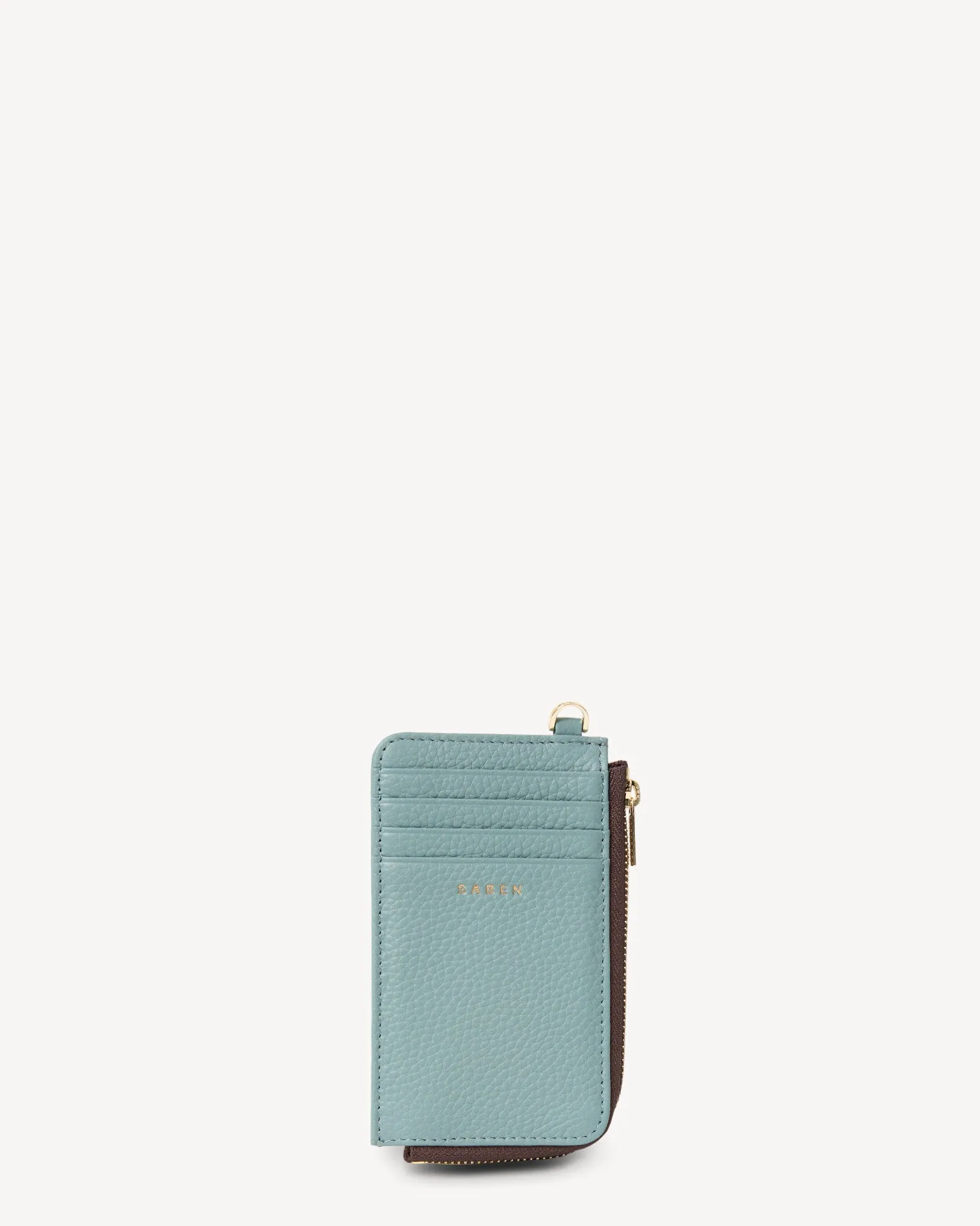 Saben Winona Card Holder Duck Egg sold by Shine On