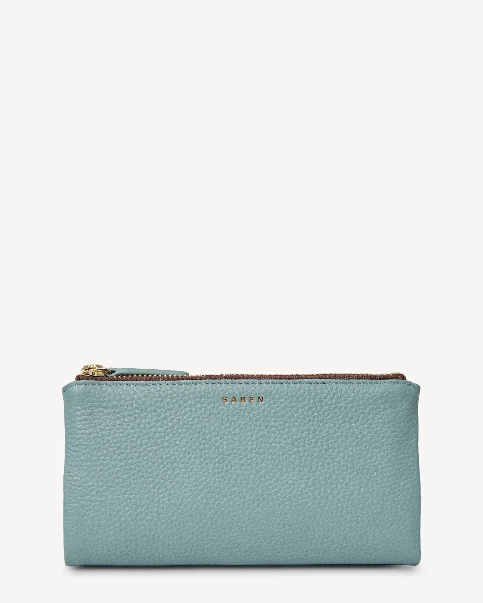 Saben Sam Wallet Duck Egg sold by Shine On