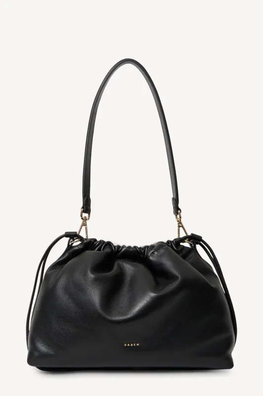Saben Ellis Shoulder Bag Black Softie made by Saben