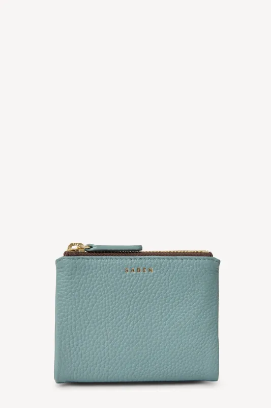 Saben Delilah Wallet Duck Egg sold by Shine On