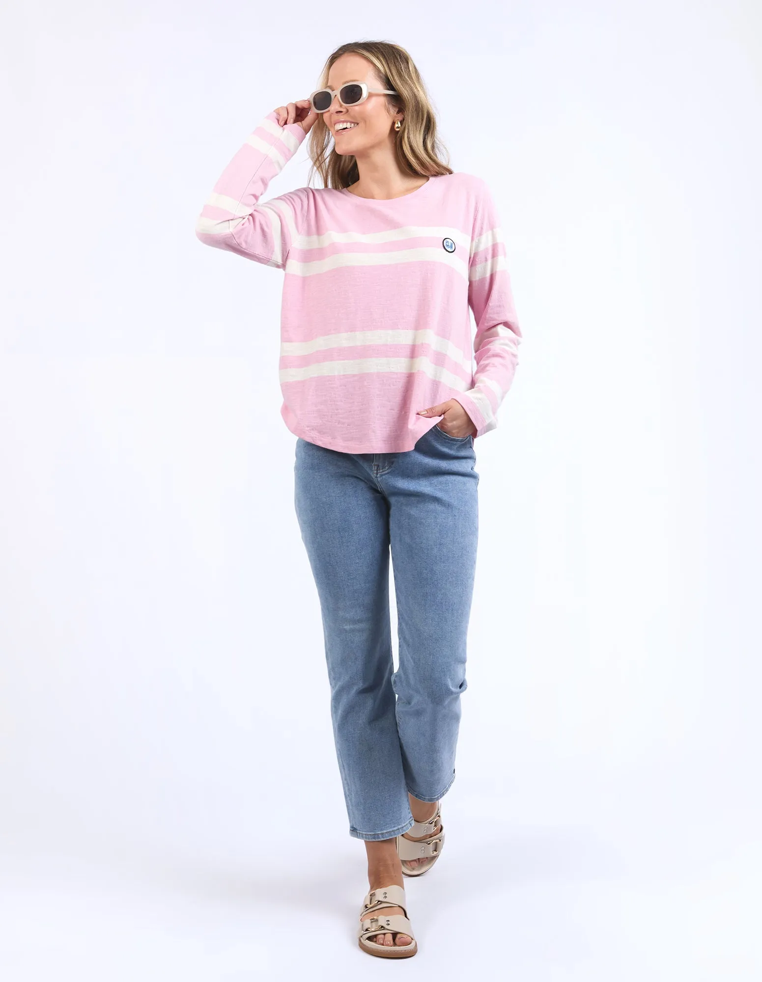 Elm Allegra L/S Tee Soft Pink sold by Shine On product image thumbnail 5