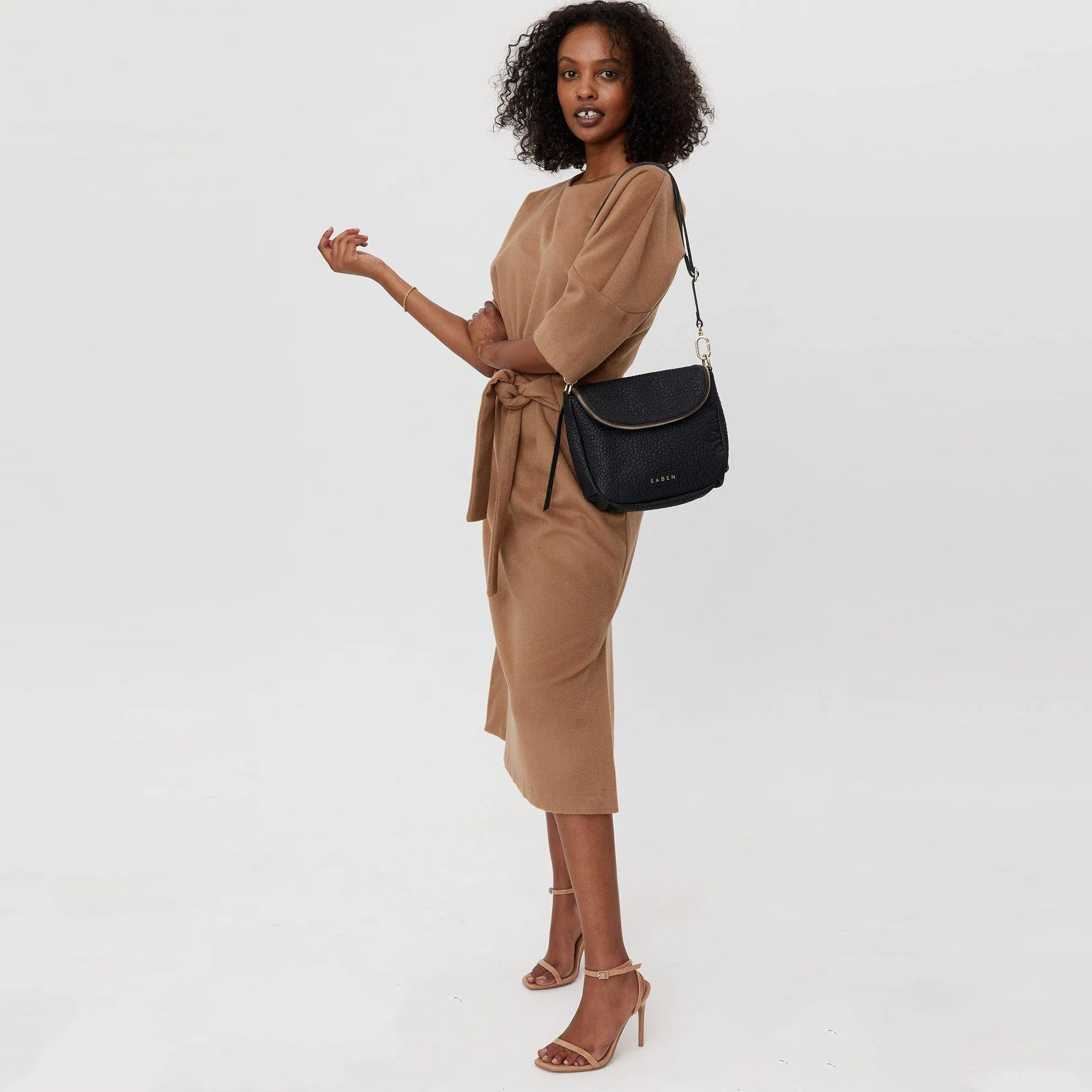 Saben Fifi Crossbody Black Bubble sold by Shine On product image thumbnail 5