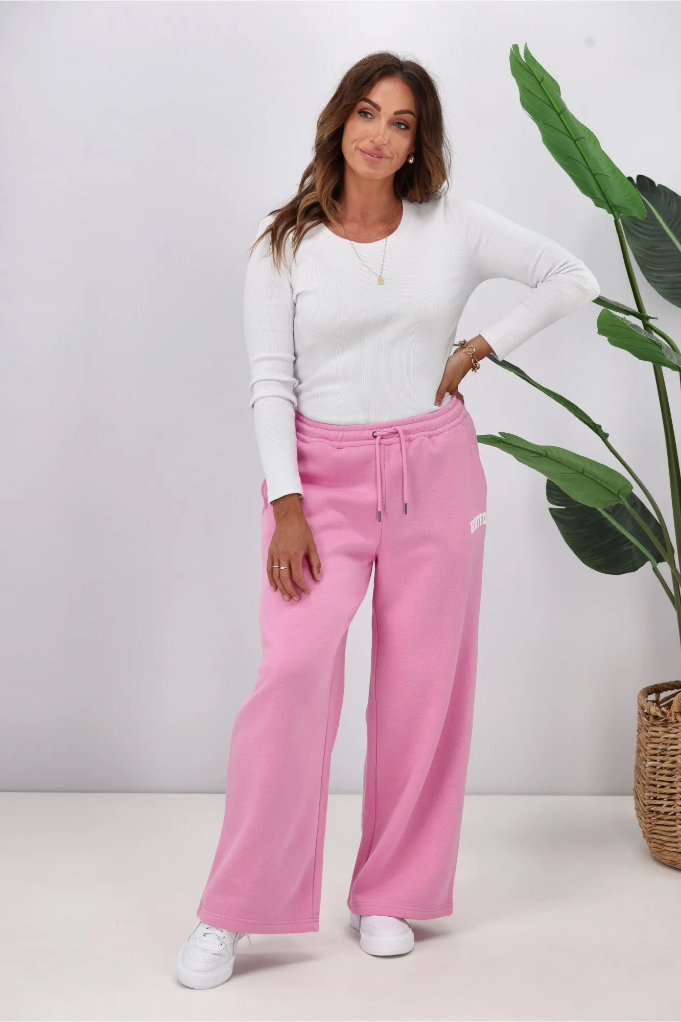 Huffer Easy Trackpant Bon Bon sold by Shine On product image thumbnail 3