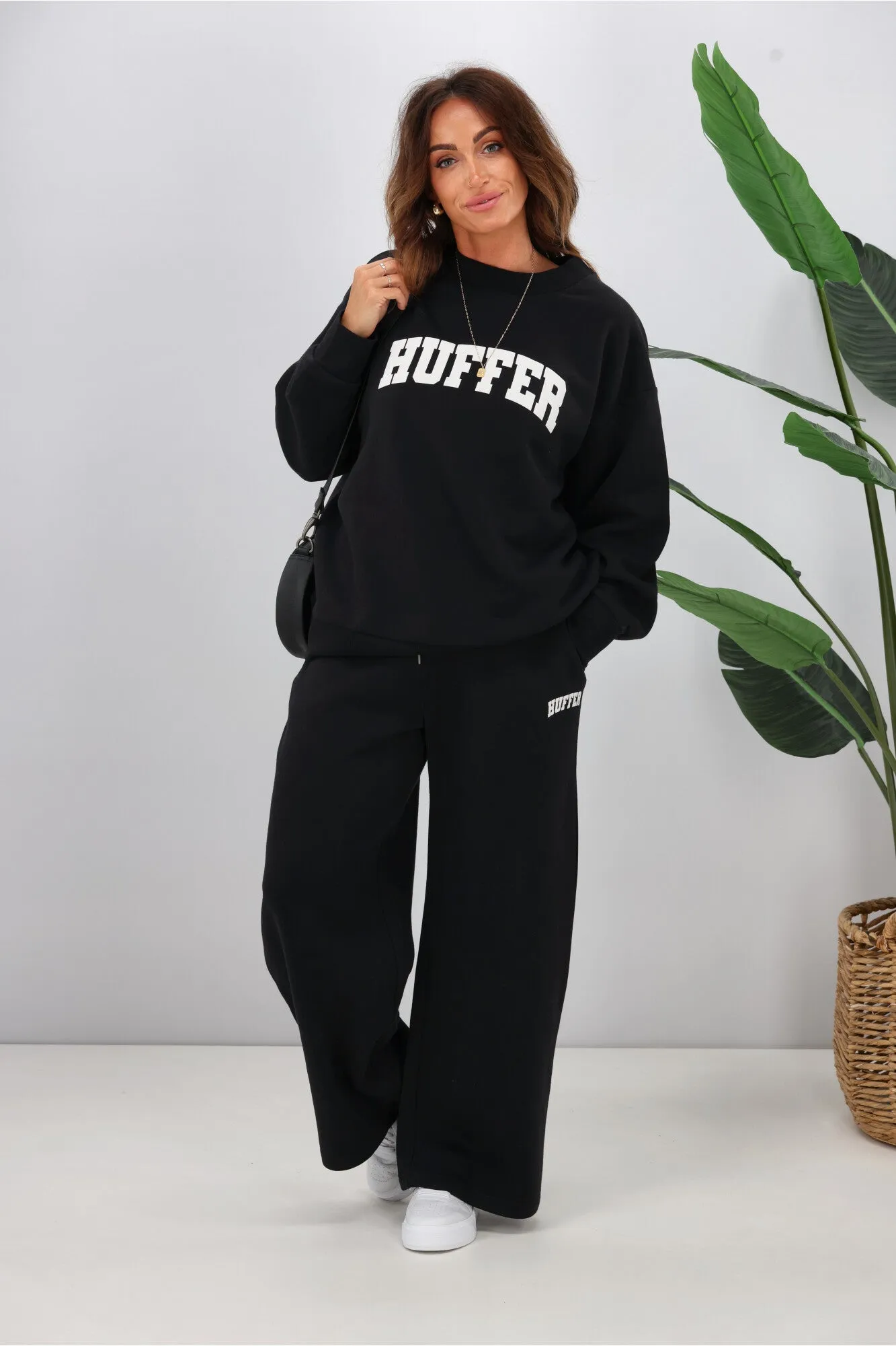 Huffer Easy Trackpant Black sold by Shine On product image thumbnail 4