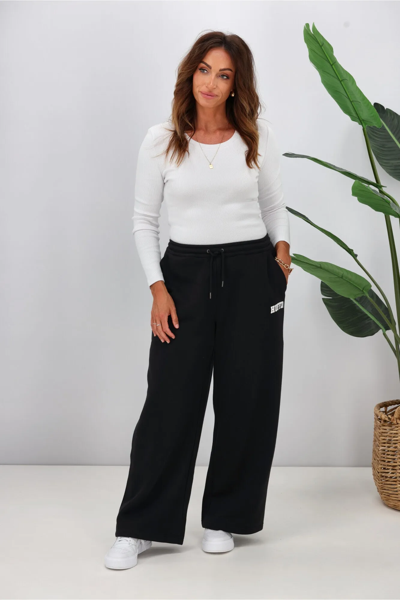 Huffer Easy Trackpant Black sold by Shine On product image thumbnail 5