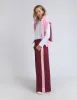 Elm Carmen Wide Leg Pant Merlot/Soft Pink sold by Shine On