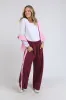 Elm Carmen Wide Leg Pant Merlot/Soft Pink sold by Shine On