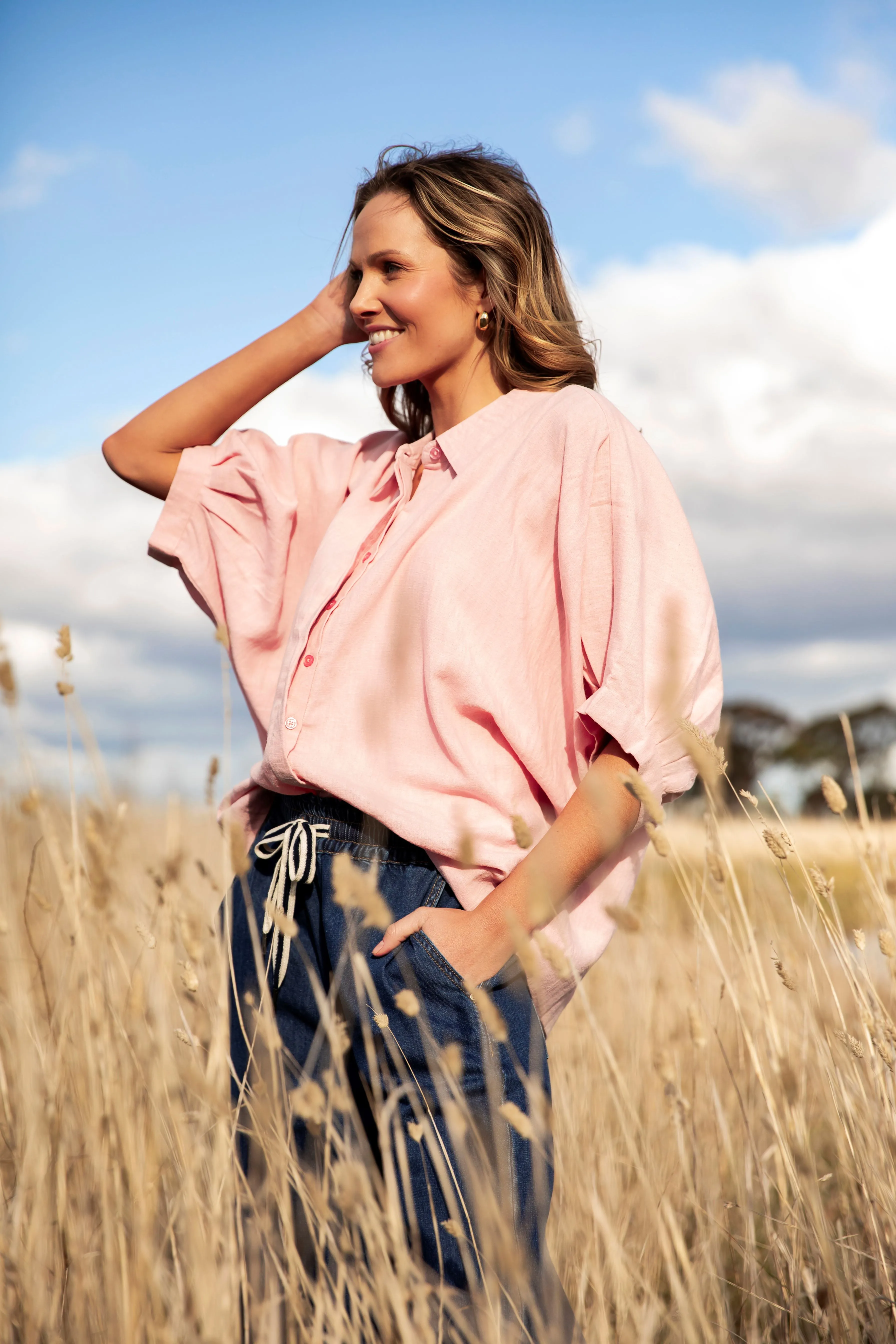 Elm Jemima Shirt Pink Blush sold by Shine On product image thumbnail 4