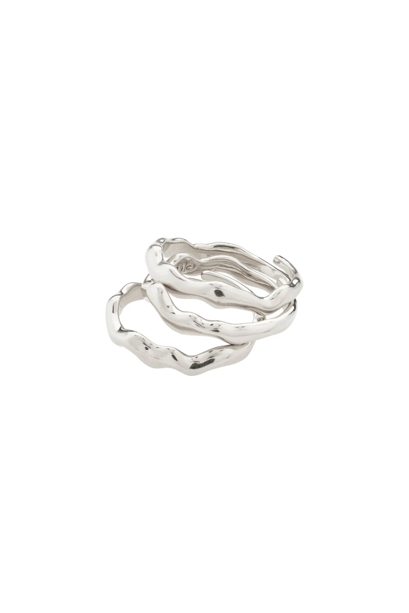 Pilgrim Penelope Recycled Ring Silver sold by Shine On