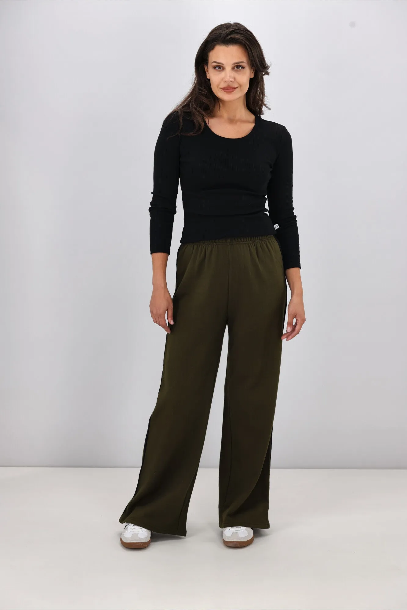 Shine On Essentials Panel Track Pant Olive sold by Shine On product image thumbnail 2