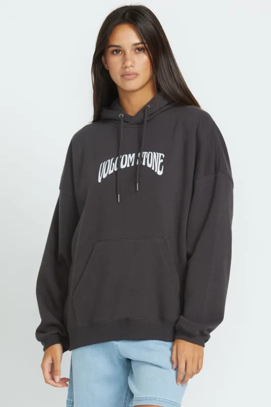Volcom Stone Art Up Hoodie Vintage Black sold by Shine On