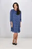 Gloss The Label Melody Blouson Sleeve Dress Azure Floral sold by Shine On