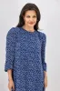 Gloss The Label Melody Blouson Sleeve Dress Azure Floral sold by Shine On