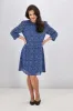 Gloss The Label Melody Blouson Sleeve Dress Azure Floral sold by Shine On