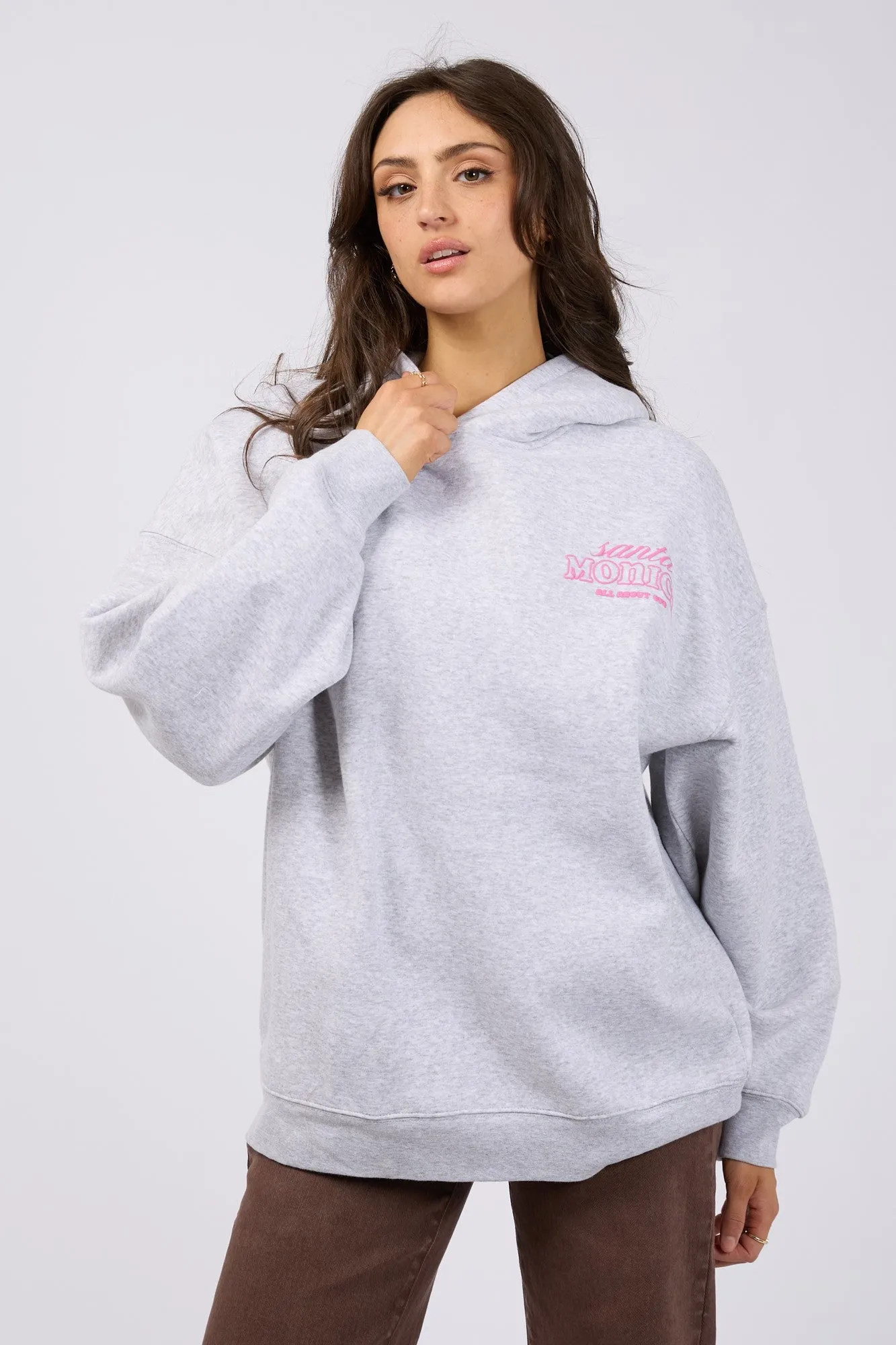 All About Eve Better Days Hoodie Snow Marle sold by Shine On product image thumbnail 2