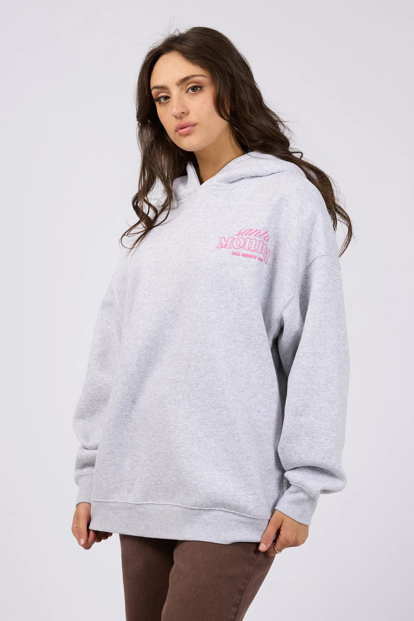 All About Eve Better Days Hoodie Snow Marle sold by Shine On product image thumbnail 3