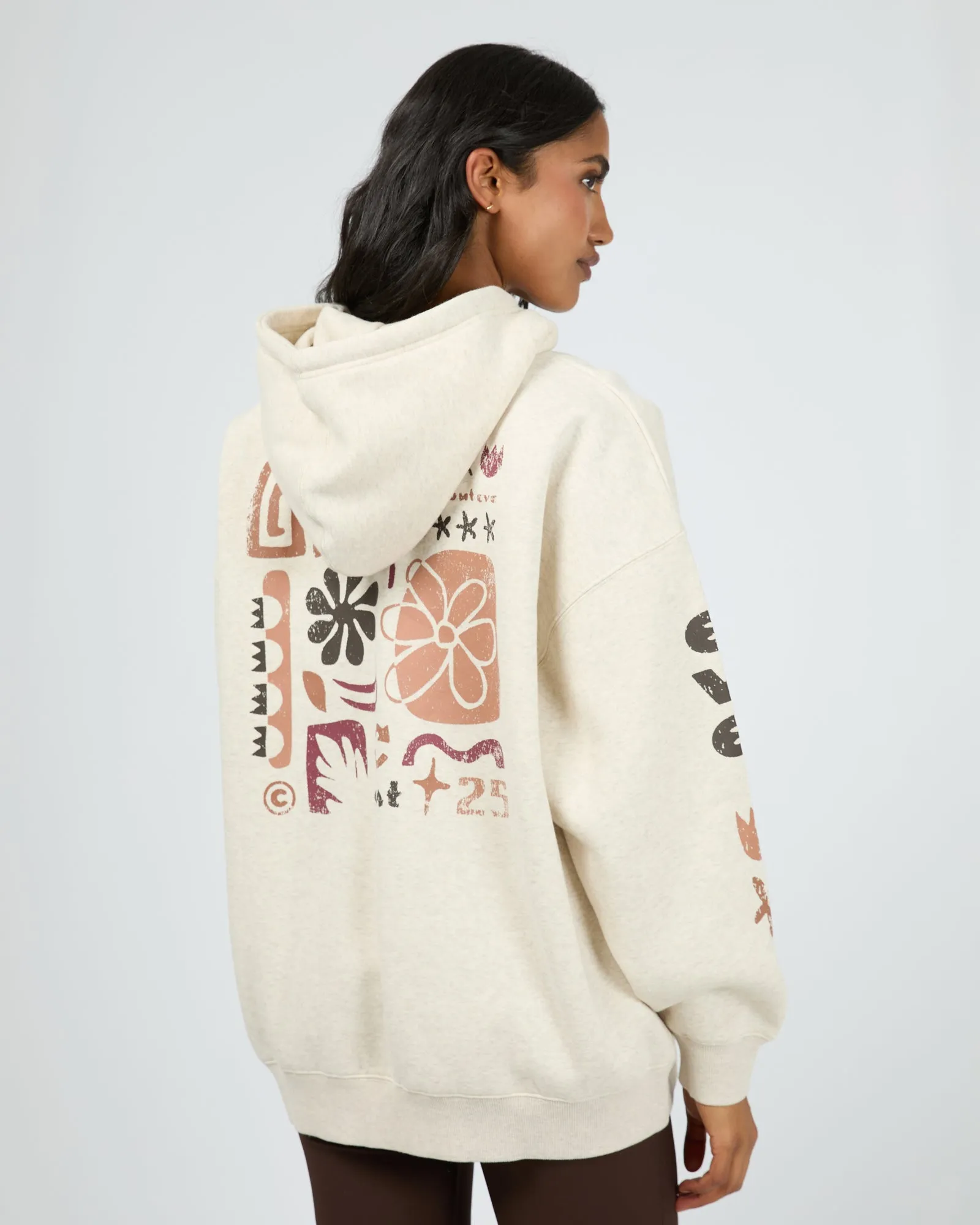 All About Eve Elements Oversized Hoodie Oat sold by Shine On product image thumbnail 2