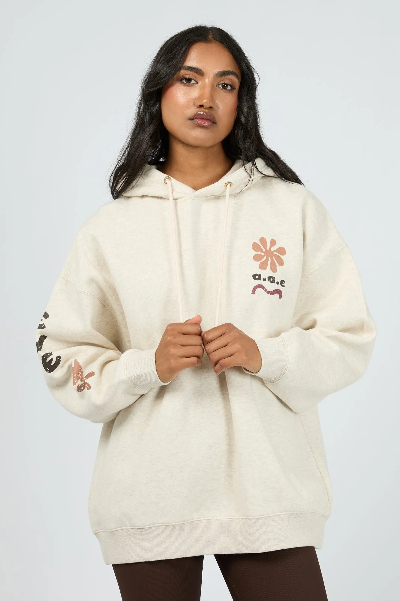 All About Eve Elements Oversized Hoodie Oat sold by Shine On