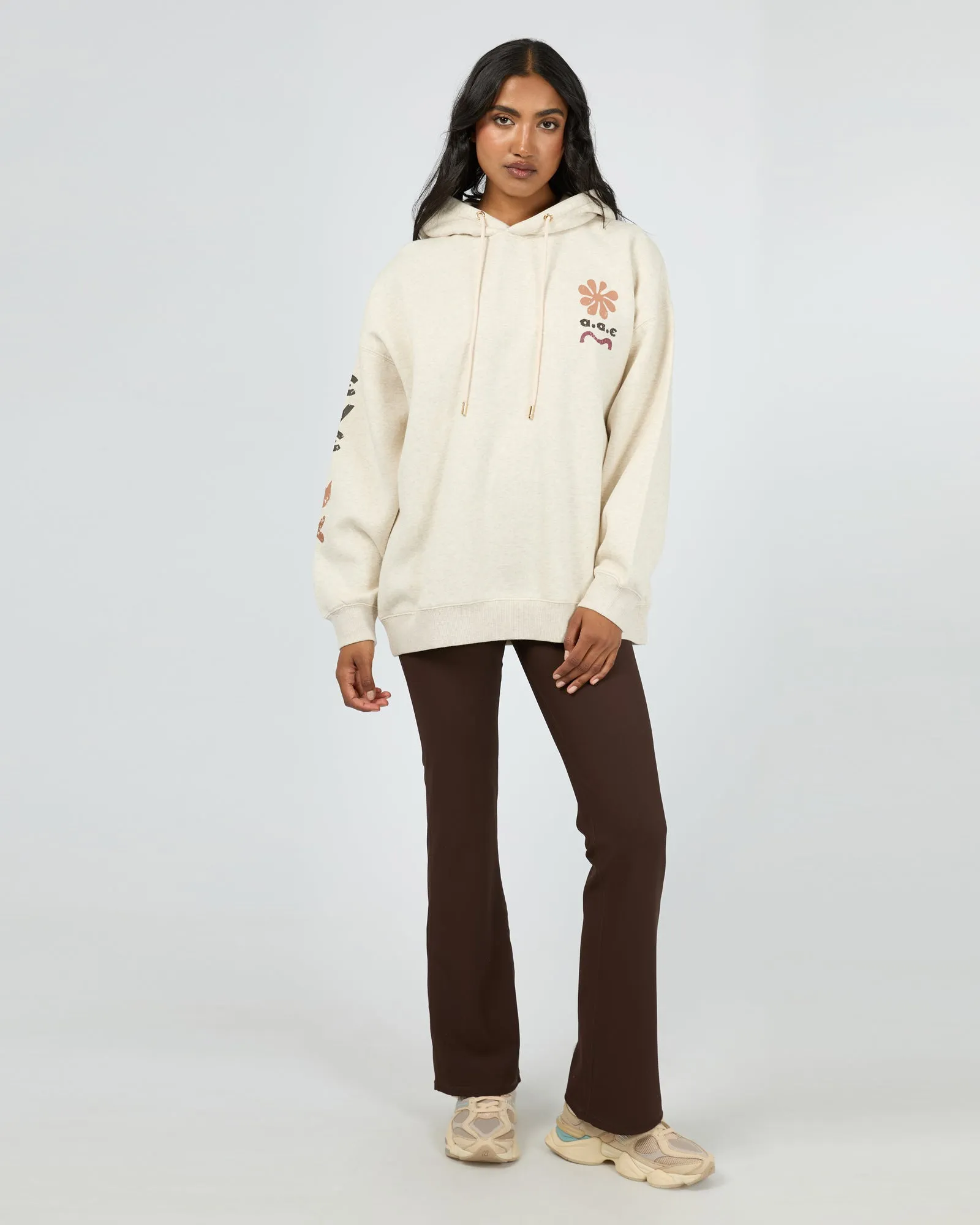 All About Eve Elements Oversized Hoodie Oat sold by Shine On product image thumbnail 5