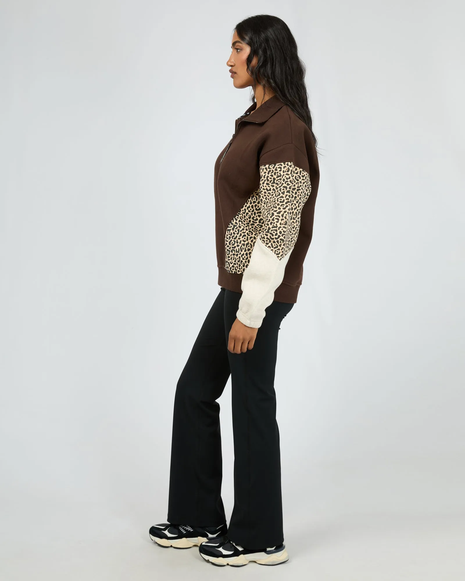 All About Eve Savannah 1/4 Zip Brown sold by Shine On product image thumbnail 5