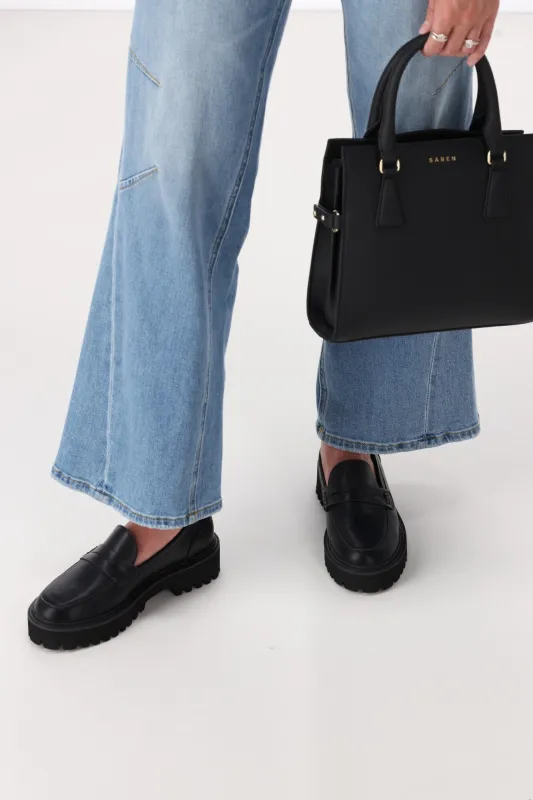 Verali Neon Chunky Loafer Black sold by Shine On