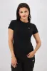 Puma ESS ELEVATED Tee Black sold by Shine On