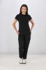 Puma ESS ELEVATED Tee Black sold by Shine On