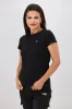 Puma ESS ELEVATED Tee Black sold by Shine On
