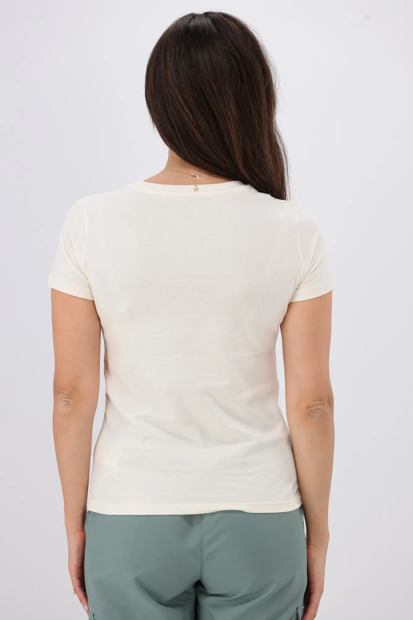 Puma ESS ELEVATED Tee Natural sold by Shine On product image thumbnail 5