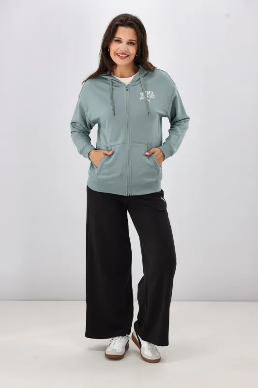 Puma CLASS Full- Zip Hoodie TR Green Moon sold by Shine On