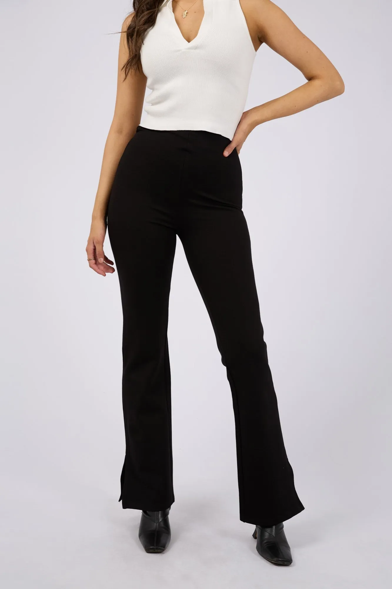 All About Eve Jenner Side Split Pant Black sold by Shine On product image thumbnail 2