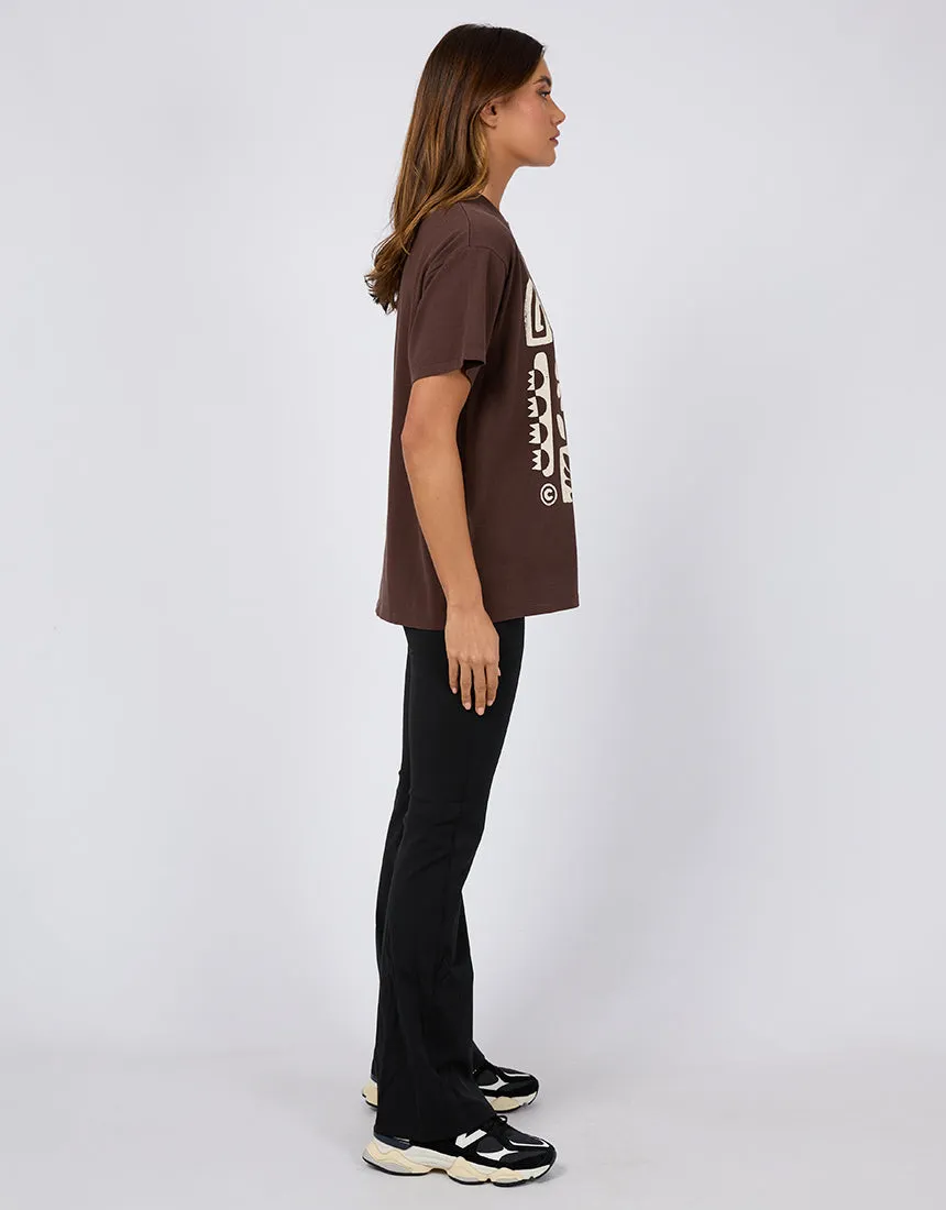 All About Eve Elements Oversized Tee Brown sold by Shine On product image thumbnail 4