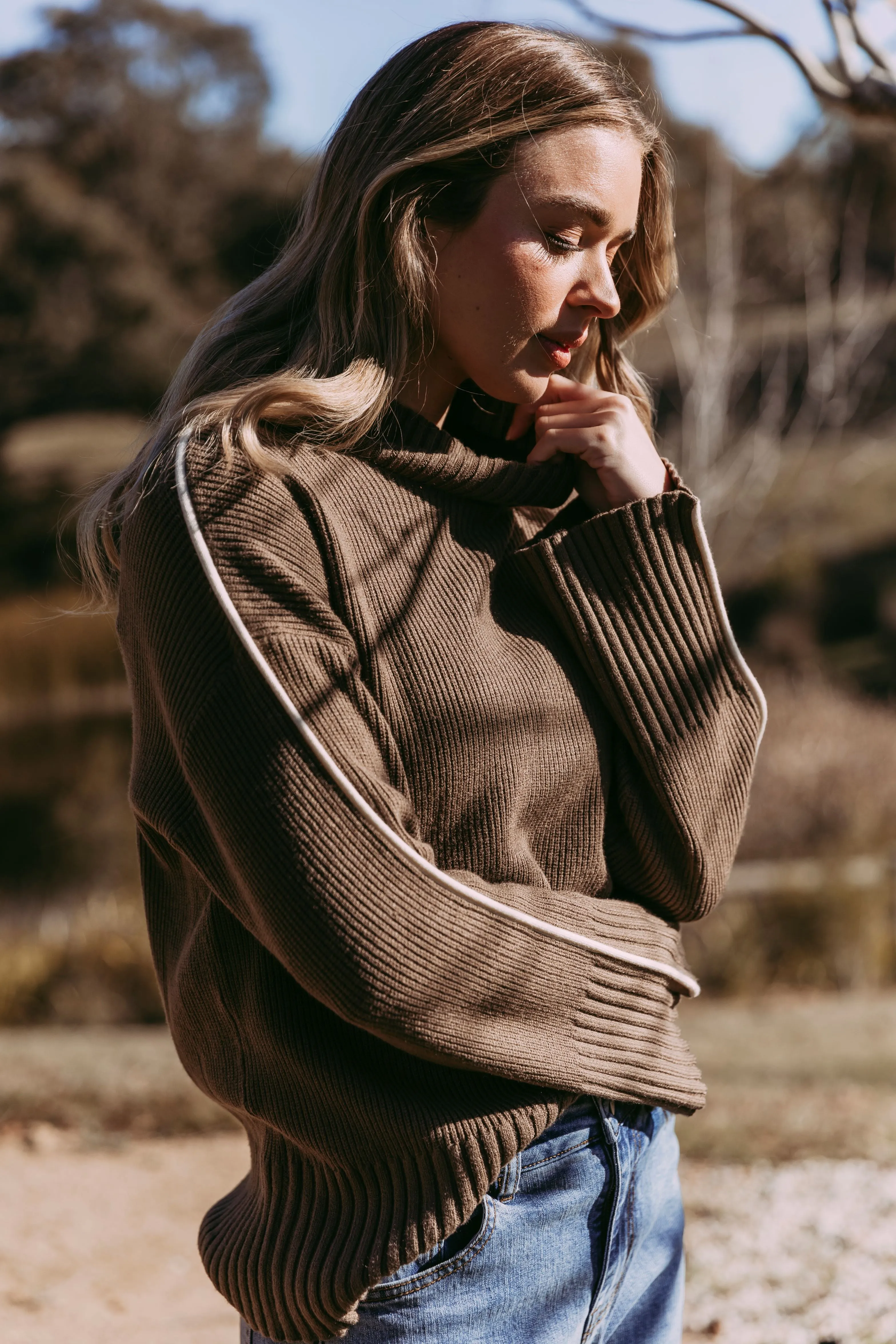 Foxwood Oliver Knit Coffee Quartz sold by Shine On product image thumbnail 3