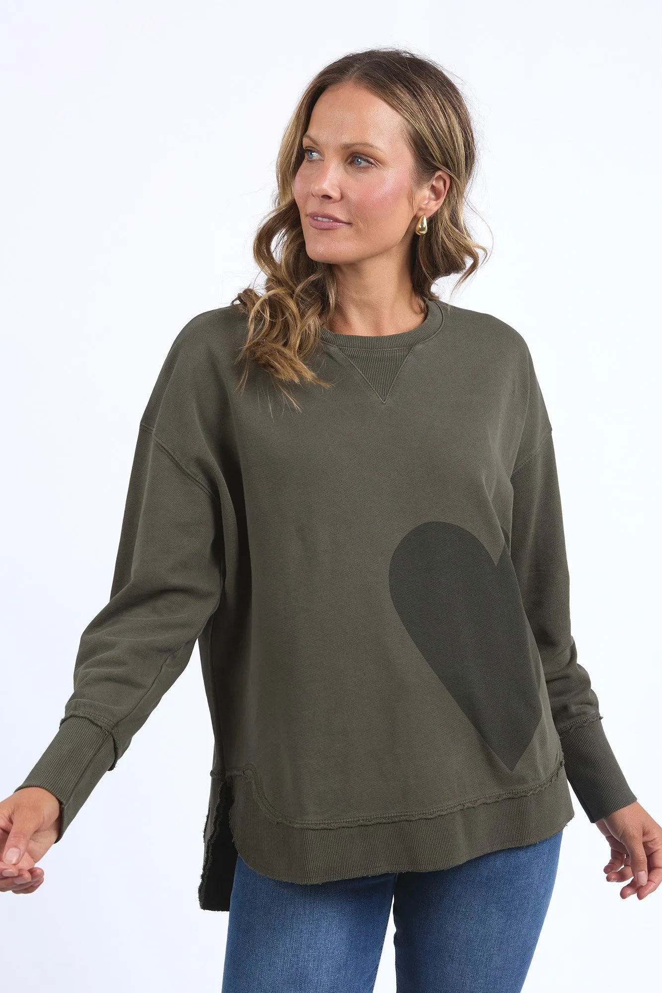 Elm One Heart Crew Clover sold by Shine On